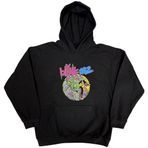 Blink-182 - Üniseks Overboard Etkinlik Kazak Kapüşonlu, Renk Siyah, Beden: Medium, Siyah, Medium