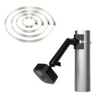 Blink Kamera Direği Montaj Braketi, Blink Outdoor (4. ve 3. Nesil) ile Uyumlu, Blink Kamera Sistemi için 360 Derece Ayarlanabilir Boru Kelepçesi Bağlantısı