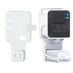 Blink Sync Modülü Montaj 2 için Outlet Duvar Montajı, Kısa Kablo, Dağınık Teller Yok, Blink Dış Mekan Kamerası için Duvar Montajı, Blink Dış Mekan ve İç Mekan Güvenlik Kamera Montajı için (2 adet)