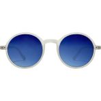Blinky Sole Crystal Bleu Unisex Güneş Gözlüğü - Beyaz