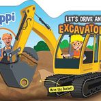 Blippi: Let's Drive an Excavator! (Deluxe Board Book)