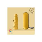 Bliss Premium Özel Kılıflı Sarı Şemsiye (Kapsül Şemsiye)