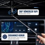 bliss umbrella 360 Derece Dönebilen Saplı ve Yırtmaçlı Büyük Boy Araba Şemsiyesi