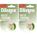 Blistex Daily Lip Conditioner Besleyici ve Nemlendirici Dudak Bakım Kremi (2 paketi)
