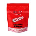 Blitz Germany 80140 Kömürlü Pipo Filtresi 9mm 100 Adet