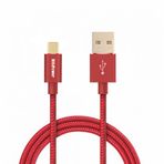 BlitzPower Örgülü USB Type-C Gold Şarj Kablosu
