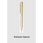 BLLORA Gold Altın Renk Premium Tükenmez Mini Kalem