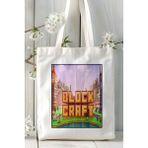Block Craft Mobil Oyun Baskılı Omuz Çanta Çift Tafaflı Baskı Kişiye Özel 5