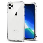 Blogy iPhone 11 Pro Crystal Fit Kılıf Crystal Clear