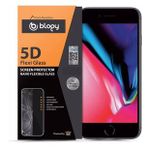 Blogy iPhone 8 Plus 7 Plus Flexi Siyah 5D Ekran Koruyucu