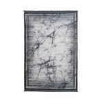Bloke Gri Geometrik Modern Geometrik Etnik Desenli Boho Makinada Yıkanabilir Hafif Hav Toz Vermez Leke Tutmaz Kaymaz Taban Dijital Makine Baskı Halı Oturma Odası Salon Yolluk Koridor Mutfak Halısı