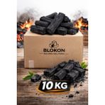 Blokon 10 kg Meşe Odunu Mangal Kömürü