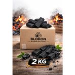Blokon 2 Kg Meşe Odunu Kömürü