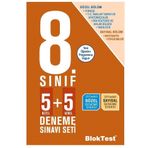 Bloktest 8. Sınıf Lgs 5+5 Deneme-Tudem Yayınları