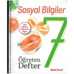 Bloktest Yayınları 7. Sınıf Sosyal Bilgiler Öğreten Defter