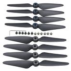Blomiky 2 Takım 8'li Paket F7 Katlanabilir Pervaneler Yedek Pros Bwine F7GB2 F7 SJRC F7S F7 4K 9800FT GPS RC Quadcopter Drone F7 Pervane ile Uyumlu 2