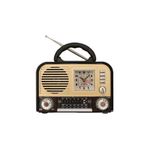 BLOMSTER Everton rt-670 Alarım Saatli Bluethoot Nostajık Radyo Usb Müzik çalar
