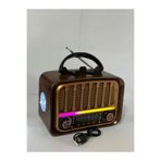 BLOMSTER EVERTON RT-676 FENER+RGB LED ÖZELİKLİ BLUETHOOT NOSTAJIK RADYO MÜZİK ÇALAR