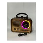 BLOMSTER EVERTON RT-677 FENER+RGB ÖZELİKLİ BLUETHOOT USB NOSTAJIK RADYO 3 BAND MÜZİK ÇALAR