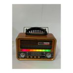 BLOMSTER Everton Rt-708 Solar, LED Özelikli Nostajık Bluethoot Radyo Müzik Çalar