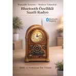 BLOMSTER Everton Rt-719 Büyük Boy Saat Özelikli Bluethoot Nostajık Radyo Müzik Çalar