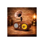 BLOMSTER Everton Rt-746 Gramafonlu Bluethoot Nostajık Radyo Müzik Çalar