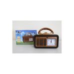 BLOMSTER Everton Rt-749 saat özelikli +fener özelikli Bluetooth nostajık radyo müzik çalar