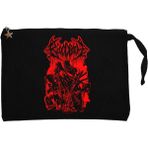 Bloodbath Join Siyah Clutch Astarlı Cüzdan / El Çantası - 25x18cm
