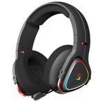 Bloody MR720 Siyah RGB Şarjlı Kablosuz (Bluetooth+2.4G) & Kablolu Kullanım Mikrofonlu Oyuncu Gamer Kulaklığı (PC, Telefon, Tablet, PS5, Xbox, nintendo ile Kullanım)