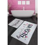 Bloom Banyo Halısı Djt 2li Set