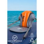 Blooma Şişme Inflatable Sup Koltuğu Konforlu Kano Koltuğu Sırt Destekli Kayak Seat