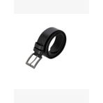 BloomBelt Cosmic Black Hakiki Deri Erkek Kemer-135cm