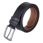 BloomBelt Obsidian Black Hakiki Deri Erkek Kemer-105cm