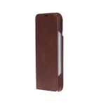 BloomCase Sonat Mahogany Saddle Hakiki Deri iPhone 17 Air(6.5") Folio Kılıfı