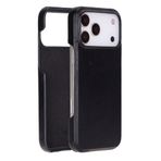 BloomCase Ultimate Jacket Obsidian Black – Apple iPhone 17 Pro Max (6.9") Hakiki Deri Kılıf