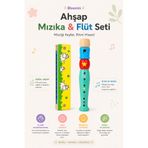 Bloomin Ahşap Flüt & Mızıka Eğitici Müzik Aletleri Seti