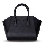 BloominBag Aria Noir Black Medium Hakiki Deri Kadın El Omuz Çantası