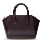 Bloominbag Aria Walnut Brown Medium Hakiki Deri Kadın El Omuz Çantası