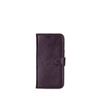 BloominBag Aurel Magna Cerise Bloom Iphone 16 Pro Magsafe Uyumlu Wallet Case Mor Deri Telefon Kılıfı