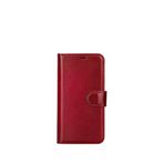 BloominBag Aurel Magna Crimson Rouge Iphone 16 Pro Rfid Korumalı Magsafe Kırmızı Uyumlu Cüzdan Telefon Kılıfı