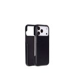 BloominBag Bloomcase Ultimate Jacket Iphone 17 Pro Max Obsidian Black Deri Telefon Kılıfı