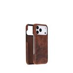 BloominBag Bloomcase Ultimate Jacket Iphone 17 Pro Max Saddle Brown Deri Telefon Kılıfı