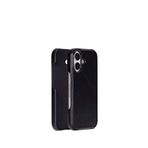 BloominBag Bloomcase Ultimate Jacket Obsidian Black Apple Iphone 17 Magsafe Uyumlu Deri Telefon Kılıfı