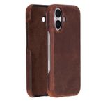 Bloominbag Bloomcase Ultimate Jacket Saddle Brown - Apple Iphone 17 (6.3") Hakiki Deri Kılıf