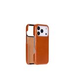 BloominBag Bloomcase Ultimate Jacket Urban Tan Iphone 17 Pro Deri Telefon Kılıfı