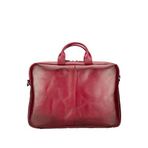 BloominBag Bloomurban Shield 13""- 14"" Crimson Kırmızı Deri Laptop Macbook Çantası