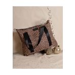 BloominBag Earthy Leopard Tote Bag/ Omuz Çantası