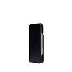 BloominBag iPhone 17 Pro 6.3 inç Bloomcase Magic Wallet Onyx Black Deri Çıkarılabilir Cüzdanlı Siyah Telefon Kılıfı