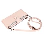 Bloominbag Lozan Blush Carnation Deri Capraz Askili Telefon Bolmeli Cuzdan Telefon Cantasi