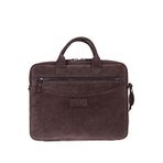 Bloominbag Mocha Still Süet Deri 13-14"" Macbook Laptop Çantası - Kahverengi